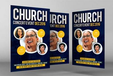 Church Invitation Flyer Templates