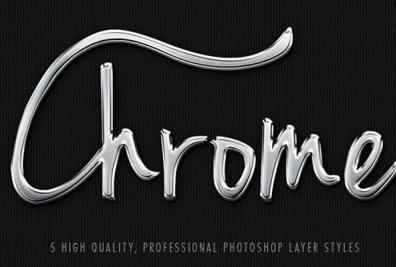 Classic Metal Layer Photoshop Styles