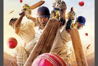 Cricket Flyer Templates