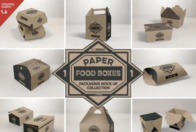 Food Packaging Mockups