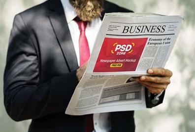 Free Newspaper Mockups