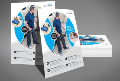 Restaurant Cleaning Flyer Template