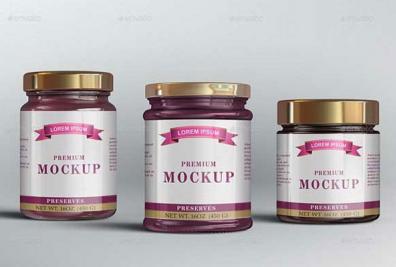 Honey Jar Mockups
