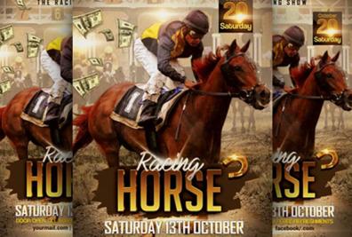 Horse Flyer Templates