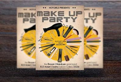 Makeup Flyer Templates