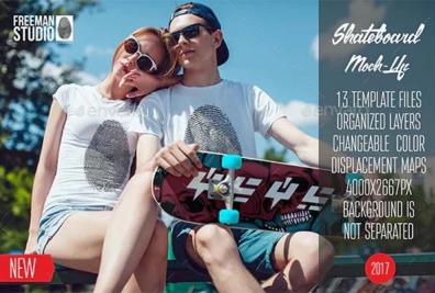 Skateboard Mockups