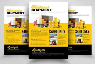 Transport Flyer Templates