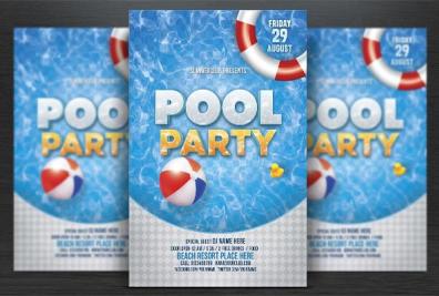 Vintage Party Flyers