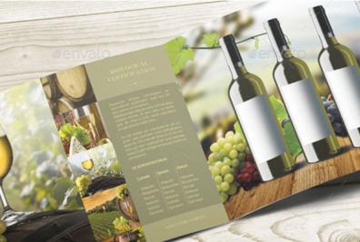 Wine Brochure Templates