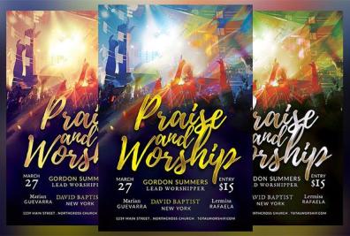 Worship Flyer Templates