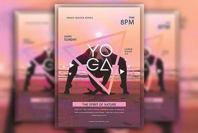 Yoga Flyer Templates