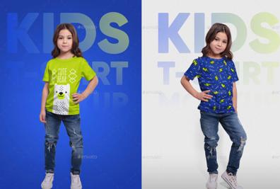 Kids T-Shirt Mockups