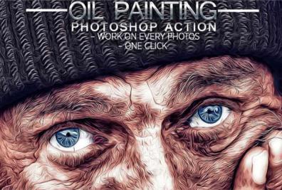 Best Oil Paint Photoshop Actions