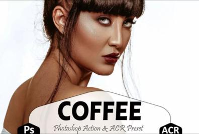 Coffee Photoshop Actions