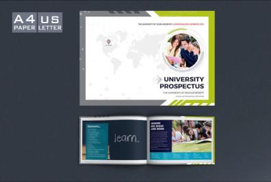 College University Brochure Templates