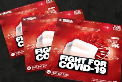 Coronavirus Flyer Templates