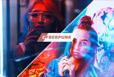 Cyberpunk Photoshop Actions