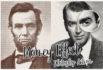 Engraved Photoshop Actions