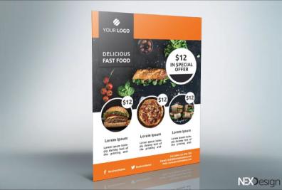 Fast Food Flyer Templates