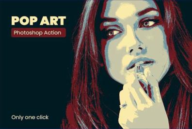 Pop Art Photoshop Actions