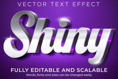 Shiny Photoshop Text Effects