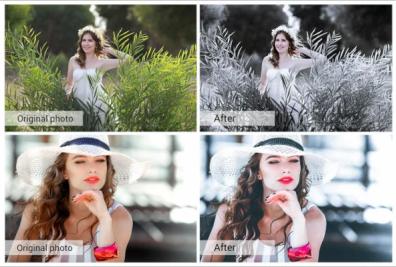 Silver Color Photoshop Actions