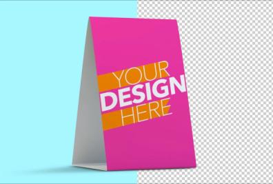 Table Tent Mockups