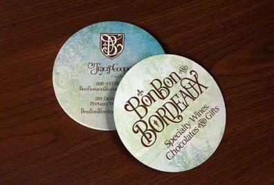 Circle Business Card Mockups