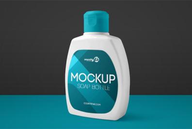 Free Dish Soap Bottle Mockups