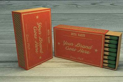 Match Box Mockups