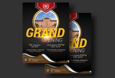 Grand Opening Event Flyer Templates