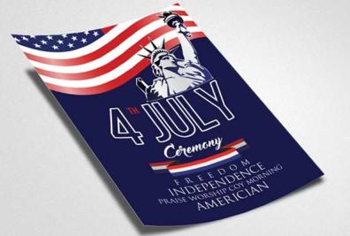 State Holiday Event Flyer Templates