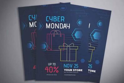 Cyber Monday Event Flyer Templates