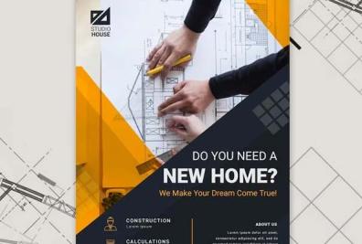 Free Construction Flyer Templates