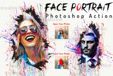 Face Painting Photo Templates
