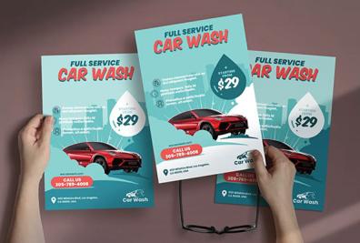 Best Car Wash Flyer Templates