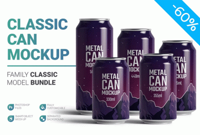Glass Juice Bottle Mockups