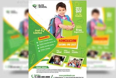 Junior School Flyer Templates