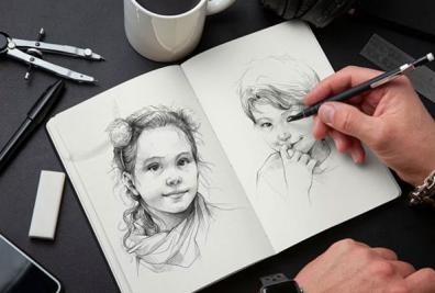 Sketchbook Mockup Templates
