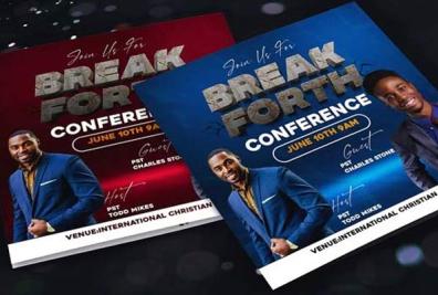 Editable Conference Flyer Templates
