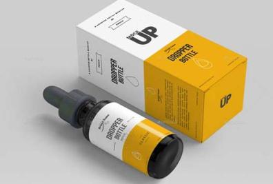 Editable Dropper Bottle Mockups