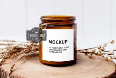 Sample Jar Mockups