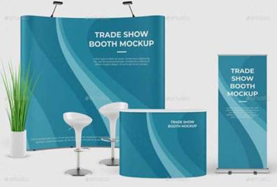Realistic Trade Show Mockups