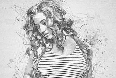 Color Drawing Photoshop Actions