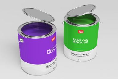 Paint Bucket Mockups