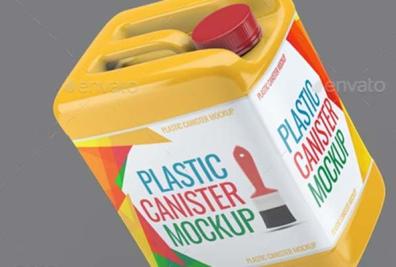 Plastic Jerry Can Mockups
