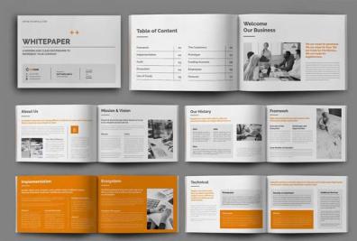 Sales Brochure Templates