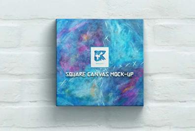 Square Canvas Mockups