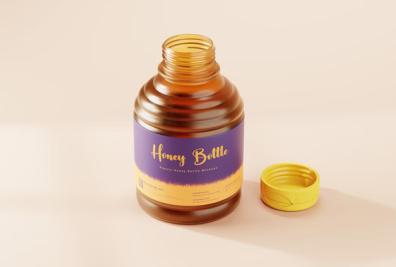Honey Bottle Mockups