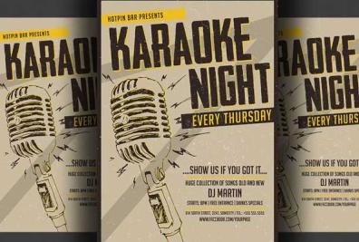Best Karaoke Flyer Templates